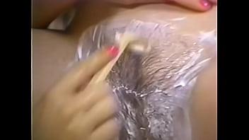 Retro Porn - Hot Blonde Shaving Brunette free video