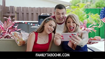 Familytaboo4K - Stepsister Sucks Stepbros Cock Outdoor free video