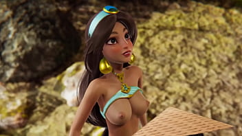 Disney Futa - Raya Gets Creampied By Jasmine - 3D Porn free video