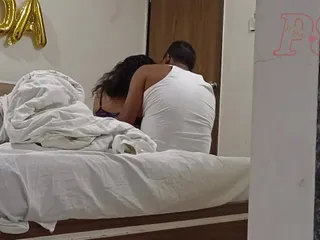 Indian New Married Couple Romance In The Room - Saree Sex - Saree Lifted Up And Ass Spanked free video