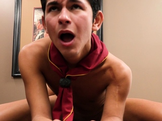 Scoutboys Pint Sized Scout Is Seduced And Fucked Raw By Dilf free video